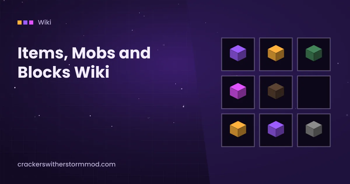 Crackers Wither Storm Mod Wiki Guide: Items, Mobs and Blocks feature image