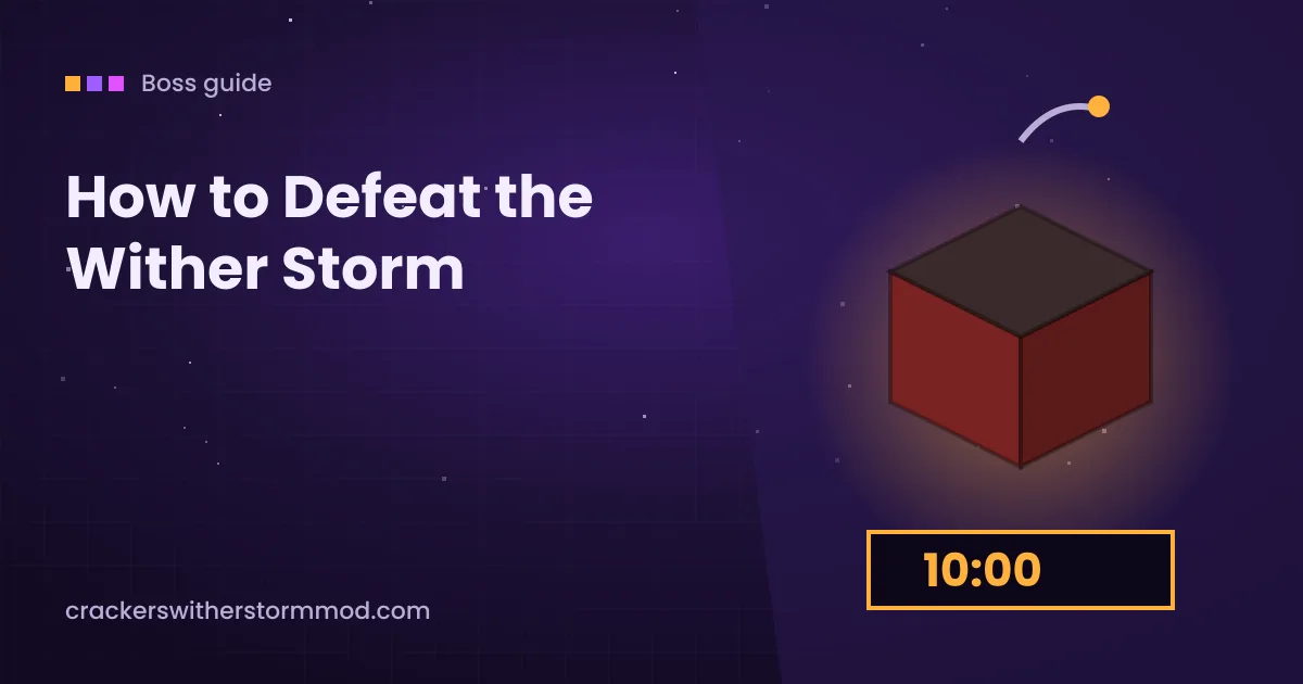 How to Defeat the Wither Storm with the Formidi-Bomb illustration